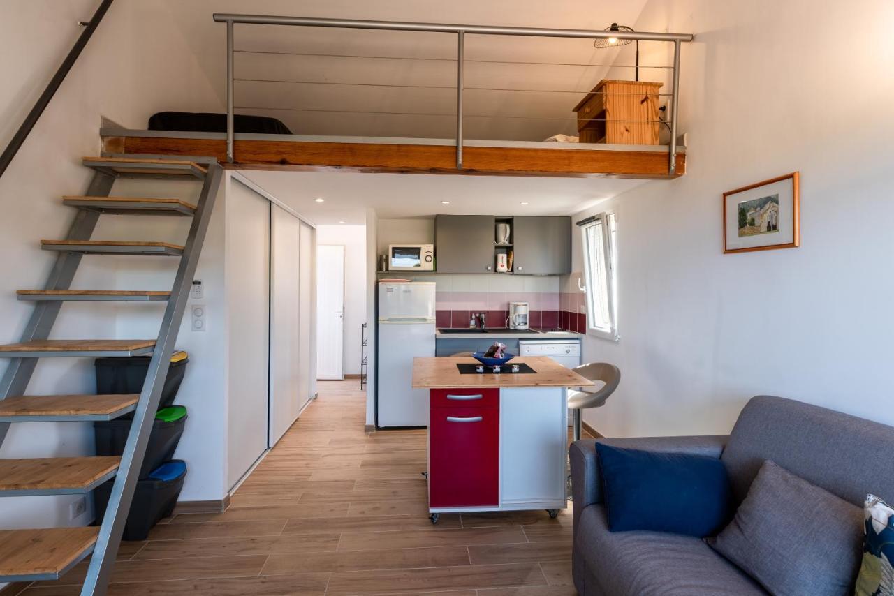 Ambroggio - Grand Studio Avec Mezzanine - Vue Mer Lumio  Exterior photo